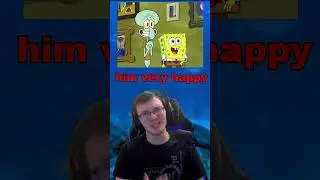Squidward is sad in Spongebob Squarepants