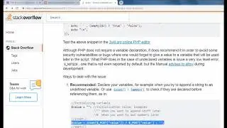 Learn Web Development With IK, video 10 - PHP supports one error control operator: the at sign (@)