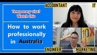💪 How to find a professional job in Australia 👔 Leo Le Education