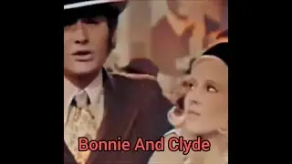 Johnny Hallyday  Bonnie and Clyde  1968 (vidéo colorisé)