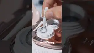 Распаковка контейнера для линз с самоочисткой😅