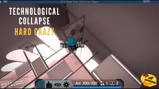Roblox | FE2 Map Test - Technological Collapse [Hard Crazy] [Solo]