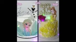 Elsa💙 VS Belle 💛#disneyprincess #shorts #elsa #belle