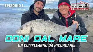 SURFCASTING FISHING - A START WITH A BANG | #surfcasting academy S8E1 #trabuccofishing #fishing