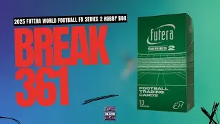 2025 Futera World Football FX Series 2 Hobby Box - *IT'S BACK!* - BREAK 