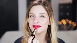 HOW TO APPLY RED LIPSTICK