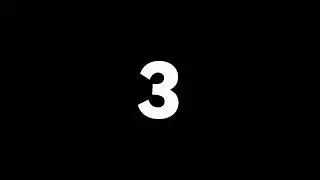 5 4 3 2 1 Countdown animation Copyright free
