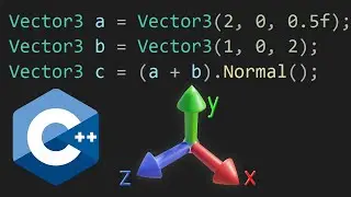 POSITIONING IN COORDINATES. 3D VECTORS - C++ OpenGL PART #2