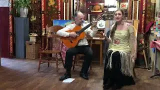 Галина Турищева и Юрий Бобылев в программе Flamenco Esencia