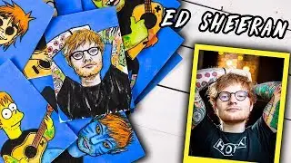 ЭД ШИРАН Рисую в 10 разных стилях / STYLE CHALLENGE