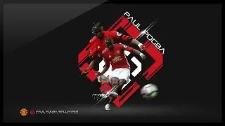 Photoshop Tutorial - Design a Football Wallpaper - Paul Pogba
