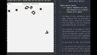 Game of Life Kata in Clojure by Michael Whatcott