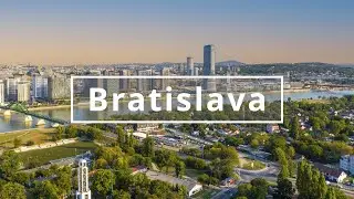 Bratislava , Slovakia 🇸🇰 | 4K Drone Footage