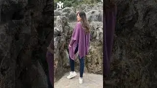 Cardigan Morado de Alpaca