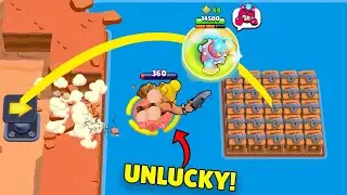 UNLUCKY vs BROKE LUCKY TICK! | Brawl Stars Funny Moments & Glitches & Fails #1112