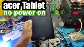Acer tablet Not Power on solution, Acer tablet charging port replacement malayalam