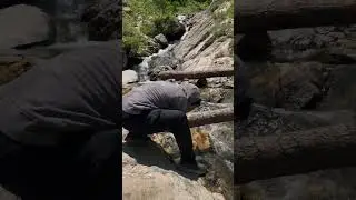 Beautiful Waterfalls ❣️ #kheergangatrek #waterfall #travel #vlog