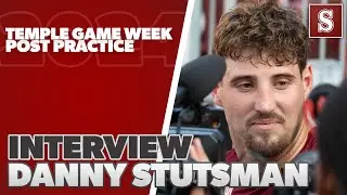POST PRACTICE: Danny Stutsman 8-26