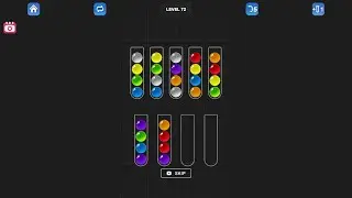 Ball Sort Puzzle - Color Game Level 72 Solution (Android)