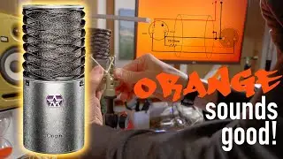 ASTON ORIGIN Microphone & my Orange XLR Cable