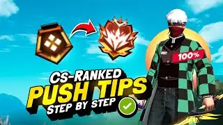 STEP BY STEP CS RANK PUSH TIPS | CS RANK PUSH TIPS & TRICKS |