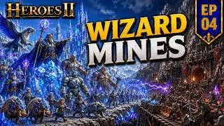 Heroes II Overpowered Wizard Campaign - Wizard Army Invades Carator! | Carator Mines