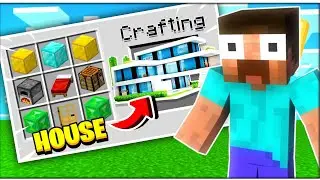 CRAFTING MODERN HOUSES IN MINECRAFT | ONEBLOCK HOUSES | KARMA #2