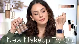 RARE BEAUTY Liquid Contour, ARMANI Acqua Liquid Highlighter, NATASHA DENONA Mini Sculpt Palette