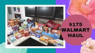 $175 Walmart Grocery Haul | Family of 4 | January 2023