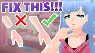 How to FIX the INVISIBLE SKIN TEXTURE in VRoid Studio V1.0 (Quick & Easy)
