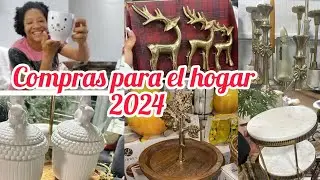 COMPRAS decoración PARA el HOGAR /LLEGO CAJA/#navidad2024 #decor