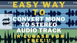 Cubase Tutorial - How to Master Mono and Stereo Conversion for Perfect Audio Production!