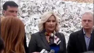Keramika Mladenovac izjava za medije ministarke Zorane Mihajlovic