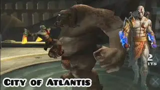 young kratos in city of Atlantis - God of war ps2 portable walkthrough 4k hd