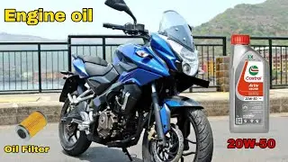 Bajaj Pulsar AS/NS/RS200 Engine Oil Change | DIY | Ep-9