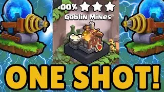 How to One Shot Goblin Mines | Default Layout | Best Clan Capital Attack Strategy | Clash of Clans
