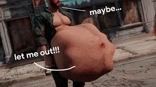 Swallowing Nate... - Fallout 4 Vore