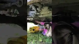 Сливаю масло ☺️