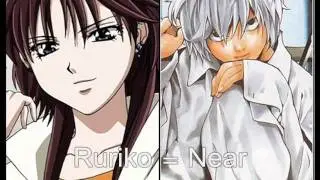 Death Note cast as Skip Beat characters