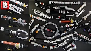 LEGO Lightsaber Collection Grows! Darth Revan, Darth Malgus, Starkiller, and Rahm Kota