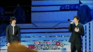 [Fancam] [100522] SS501 Let me be the one Dream Concert 2010 - HyunSaeng focus