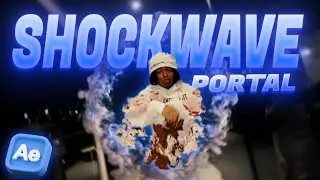 INSANE SHOCKWAVE PORTAL EFFECT - After Effects