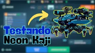 Testando Jogabilidade de Neon Kaji - Primeira gameplay