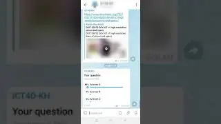 How to create poll with telegram on android - vote on telegram app