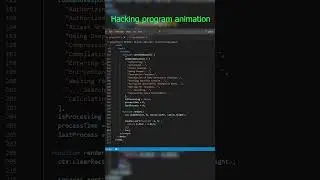 Hacking program animation effect by HTML&CSS only !! 
