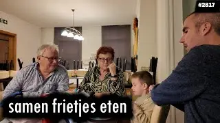 FRIETJES VAN DE FRITUUR! | JOLIEN EN JENNO VLOG 2817
