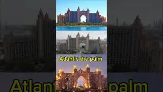 Atlantic the Palm | Luxury hotel | Marina Beach | Water park | #Atlantic #shorts #palmjumeira #viral