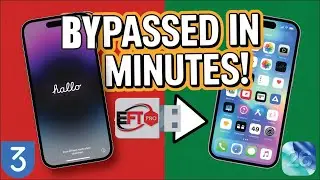 3uTools + EFT Pro: Fastest iPhone Activation Lock Bypass (No Jailbreak!)