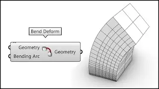 Grasshopper Tutorial (Bend Deform) 