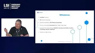 Oscar Jofre Presenting at the LSI Medtech 2023